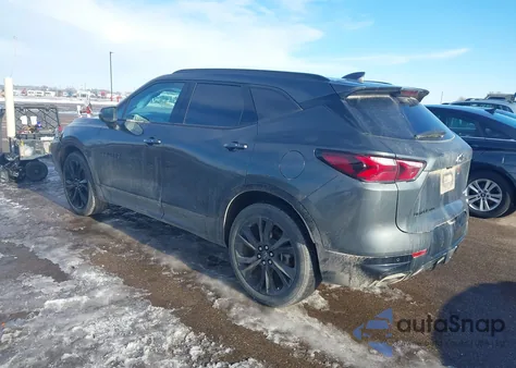 2020 Chevrolet Blazer Awd Rs из США, поврежденный, VIN 3GNKBKRS5LS633116